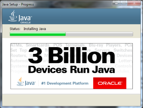 Proses Instal Java